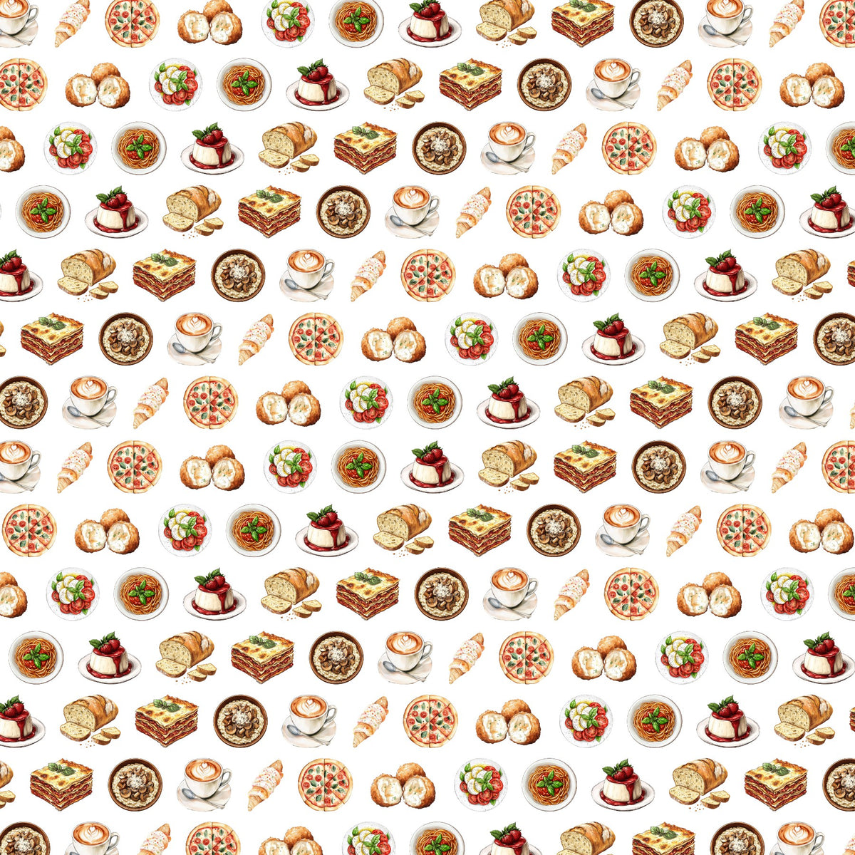 Italy Scrapbook Paper