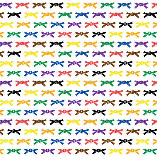 Karate Belt Scrapbook Paper