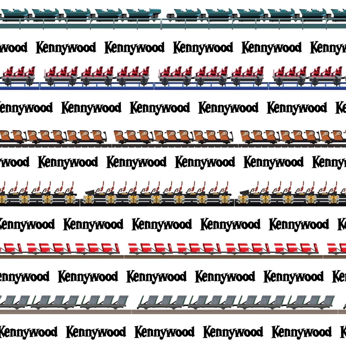 Kennywood Coasters