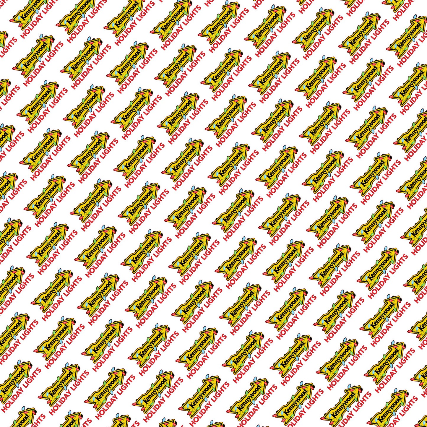 Kennywood Lights Scrapbook Paper