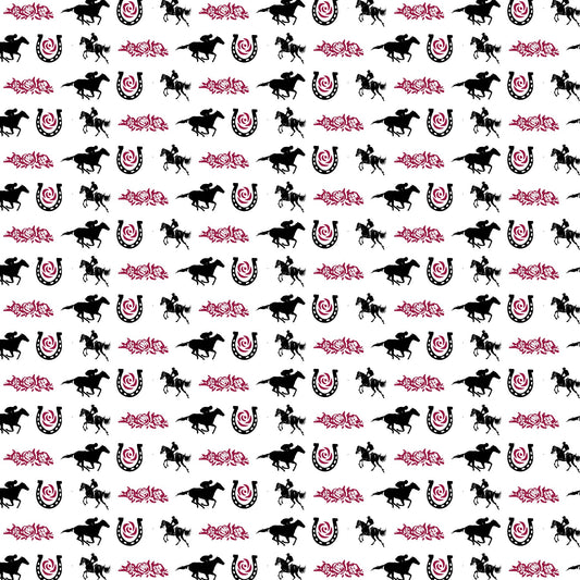 Kentucky Derby Scrapbook paper