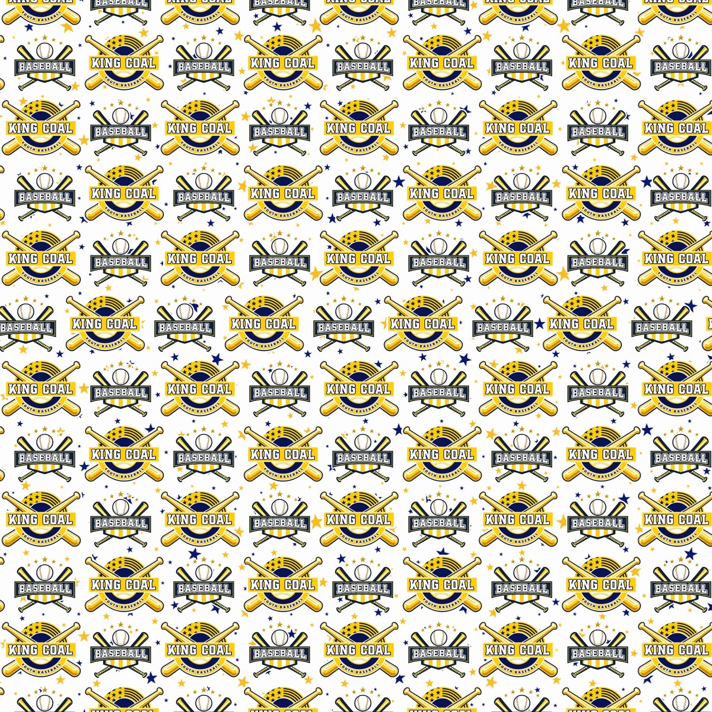 King Coal Youth Baseball Scrapbook Paper