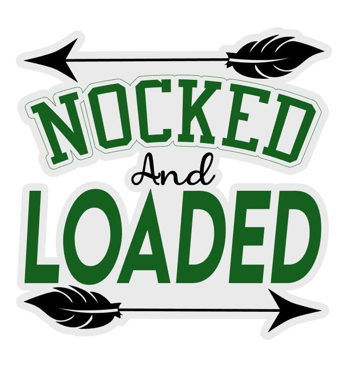Archery Nocked and Loaded