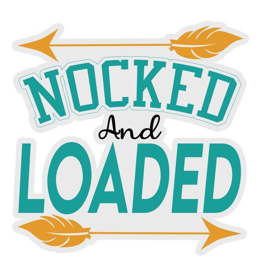 Archery Nocked and Loaded