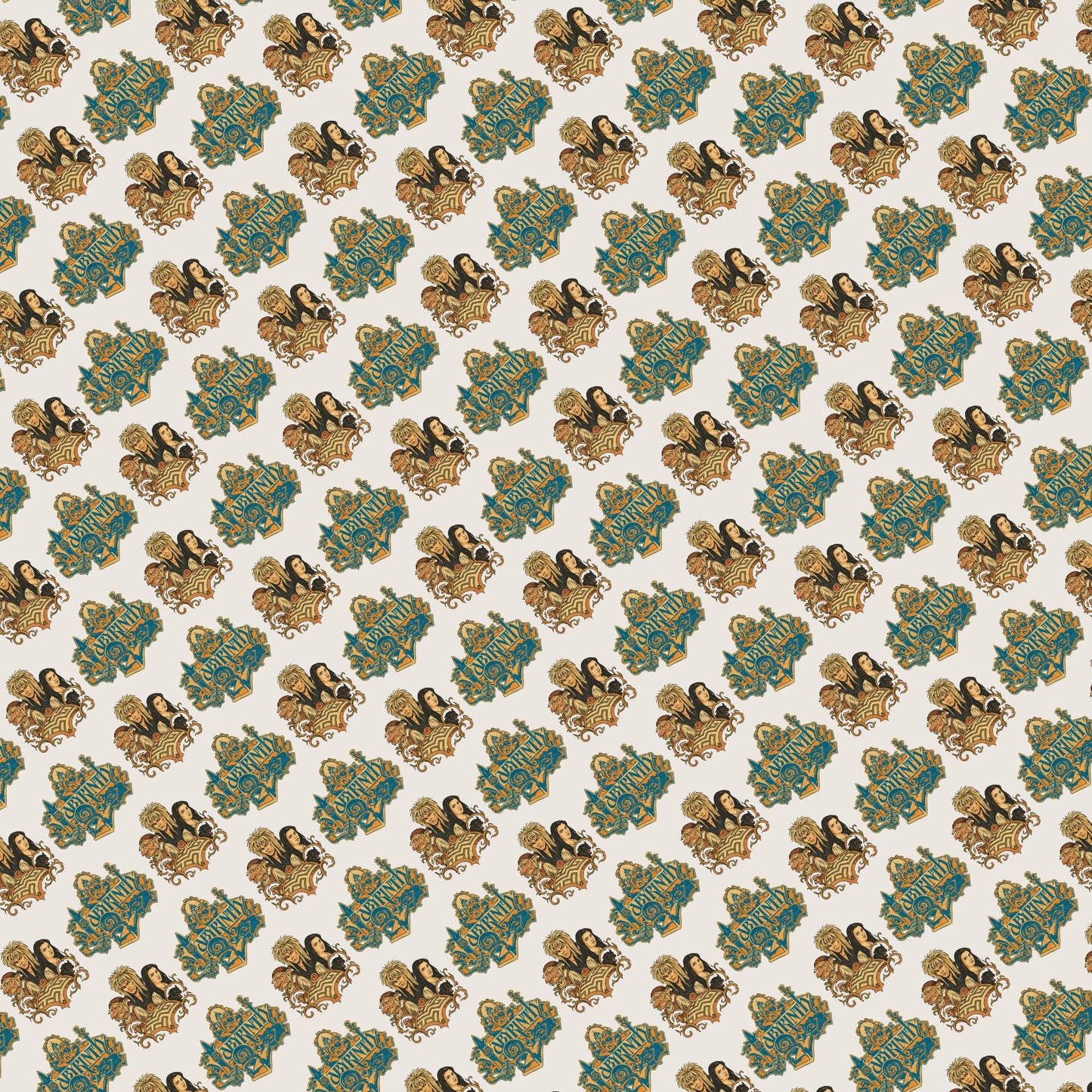 Labrynth Movie inspired Scrapbook Paper