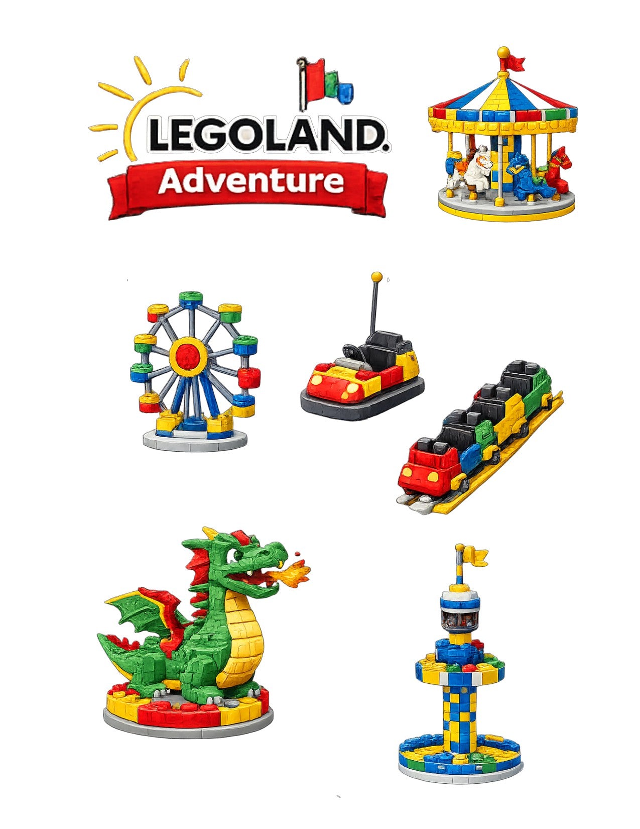 Legos scrapbook paper