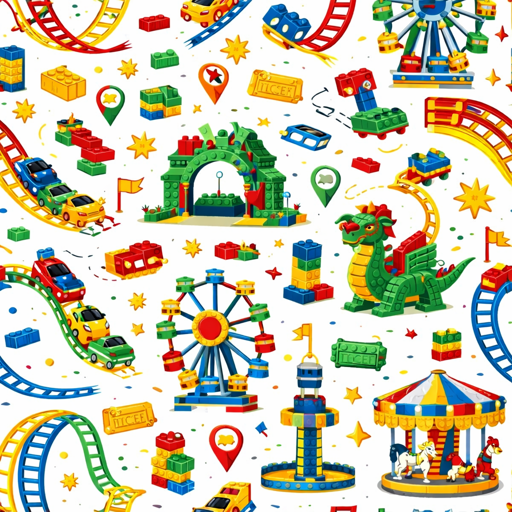 Legos scrapbook paper