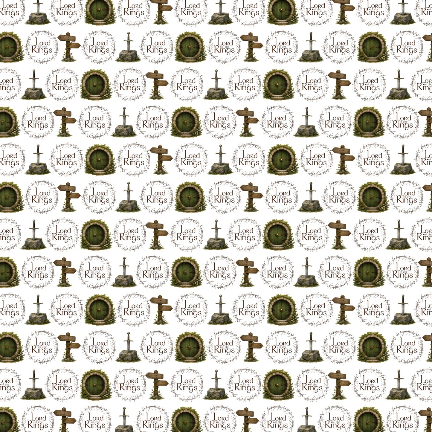 Lord of the Rings Scrapbook Paper