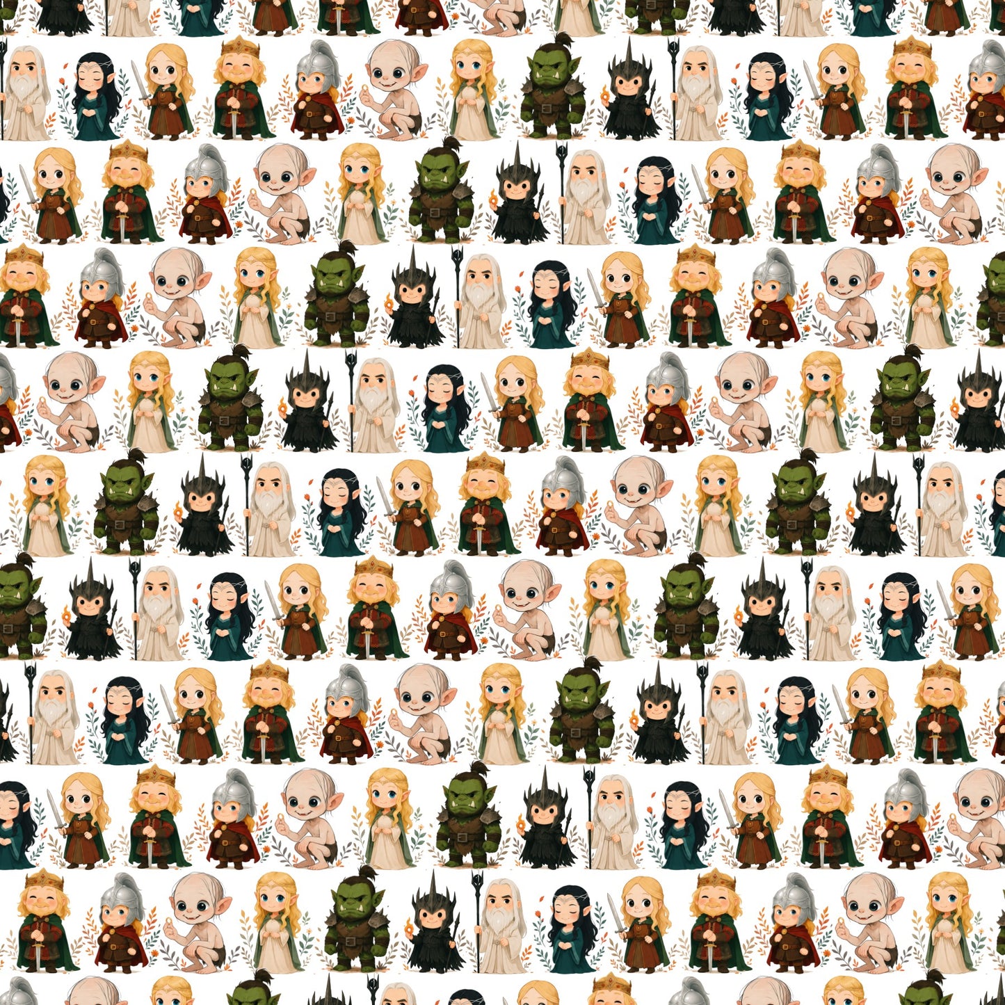Lord of the Rings Scrapbook Paper