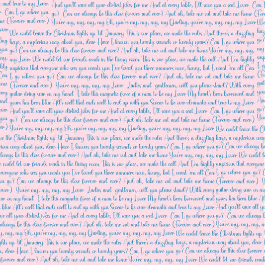 Swift Song Scrapbook Paper