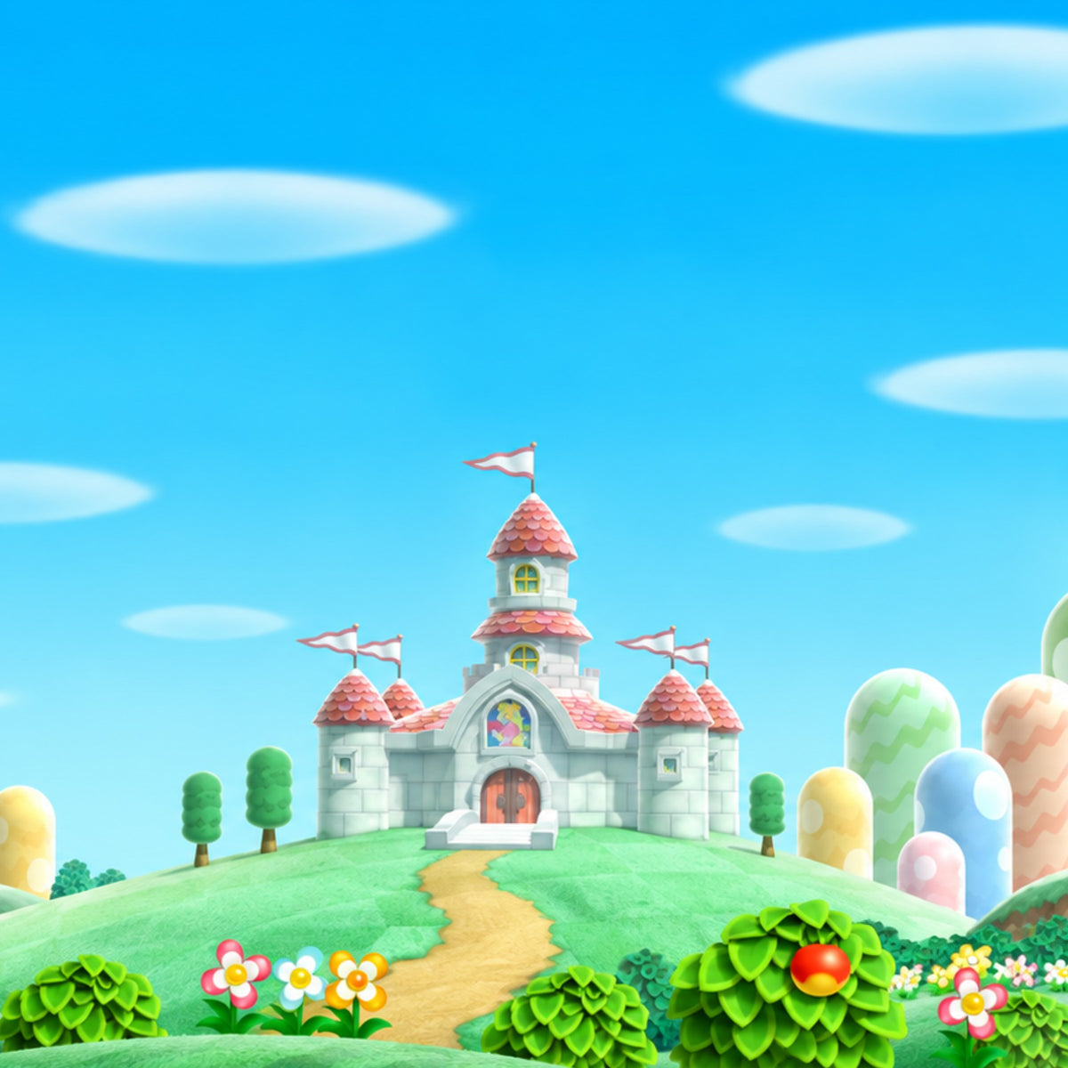 mario game scrapbook paper
