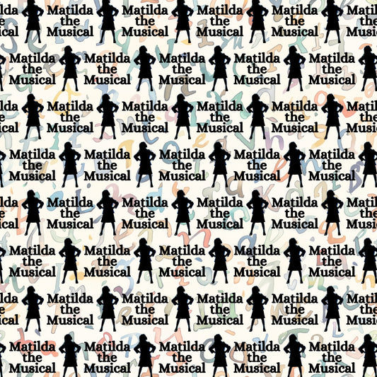 Matilda the Musical with letters