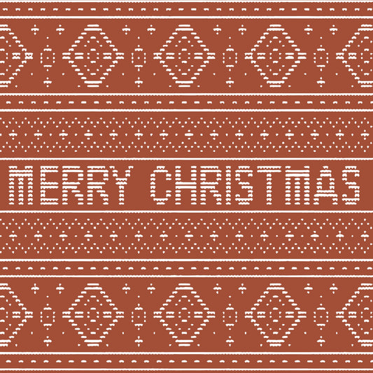 Merry Christmas Sweater Paper