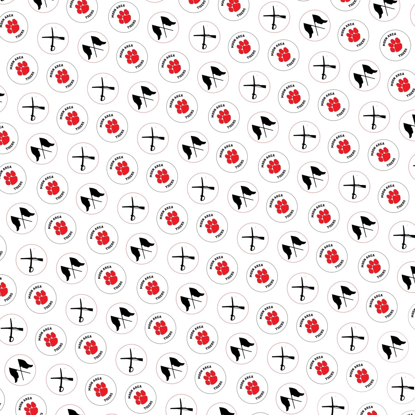 Color Guard Custom School Scrapbook Paper