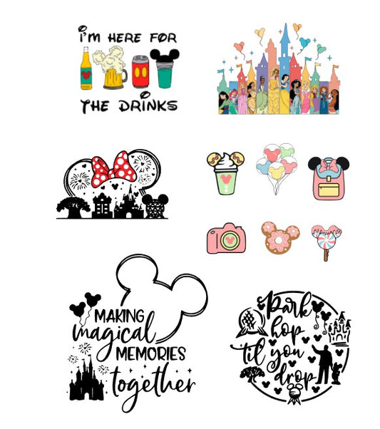 Mouse Scrapbook Embellishments