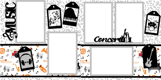 Music Concert Page Kit