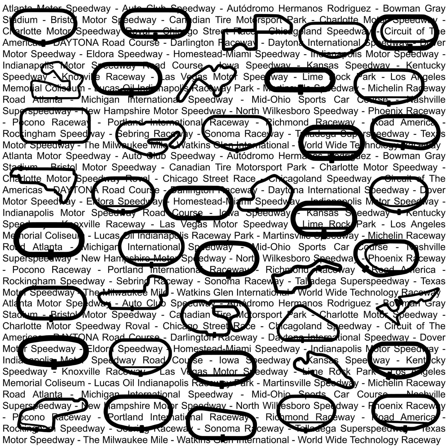 Nascar Tracks