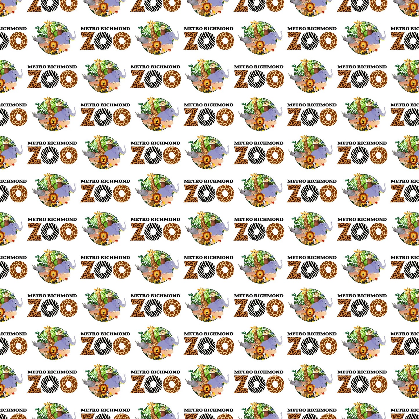 Richmond Zoo Scrapbook Paper