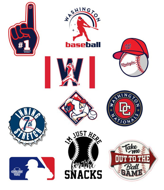 Washington Nationals Embellishments