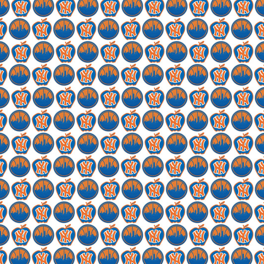 NY Knicks Scrapbook Paper