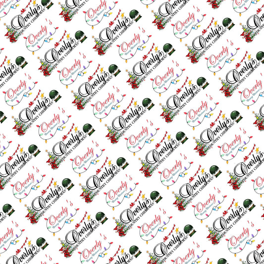 Overly's Christmas Scrapbook Paper