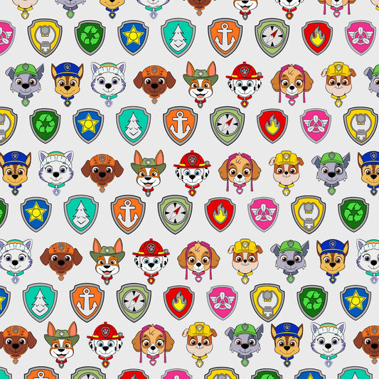 Paw Patrol Scrapbook Paper