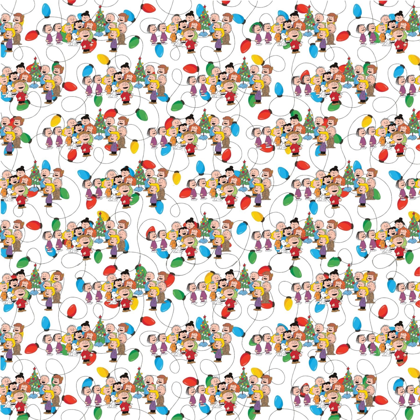 Snoopy Christmas Scrapbook Paper