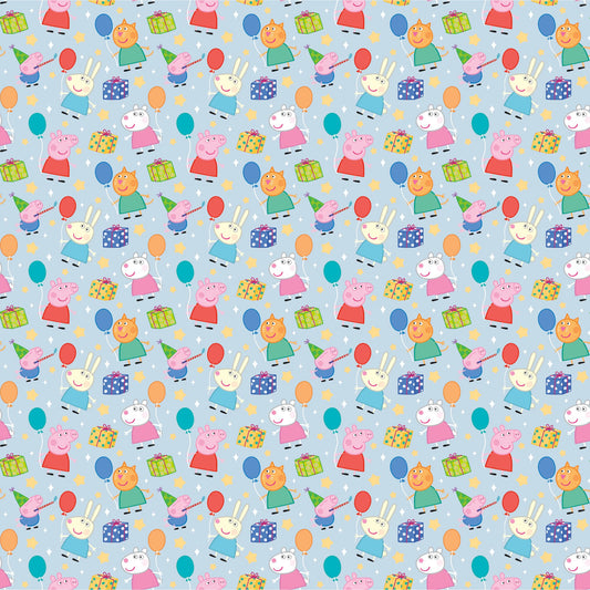 Peppa Pig Birthday Scrapbook Paper