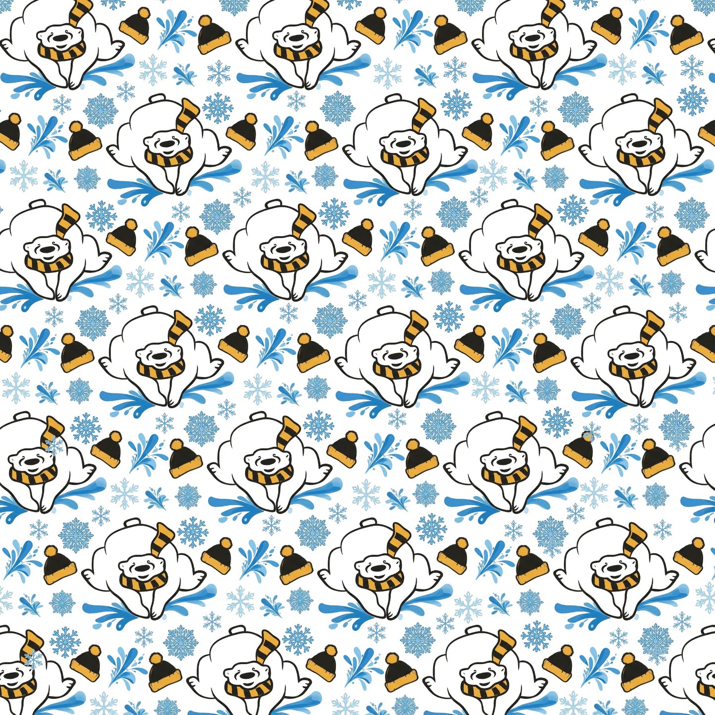 Pittsburgh Polar Plunge Scrapbook Paper