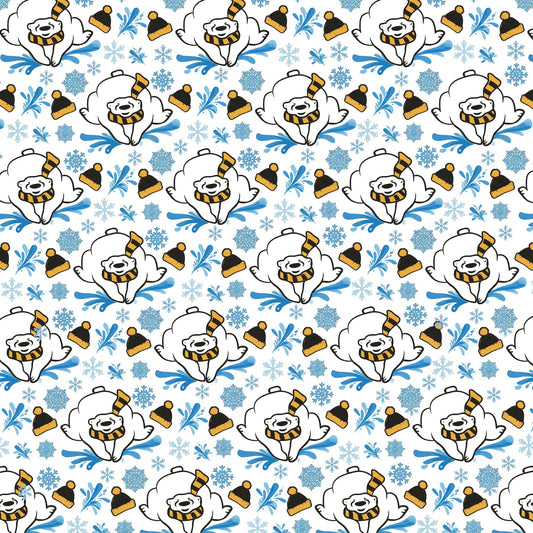 Pittsburgh Polar Plunge Scrapbook Paper