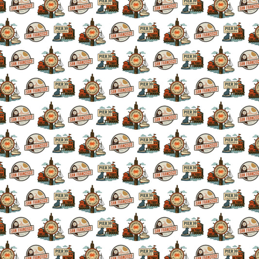 San Francisco Scrapbook Paper