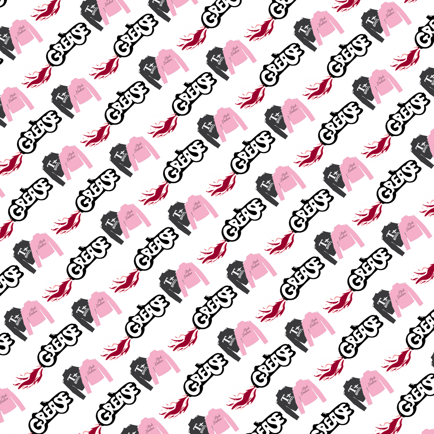 Grease the Musical Pink Ladies