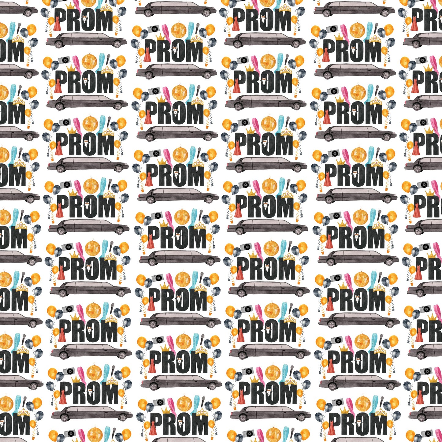 Prom Scrapbook Paper