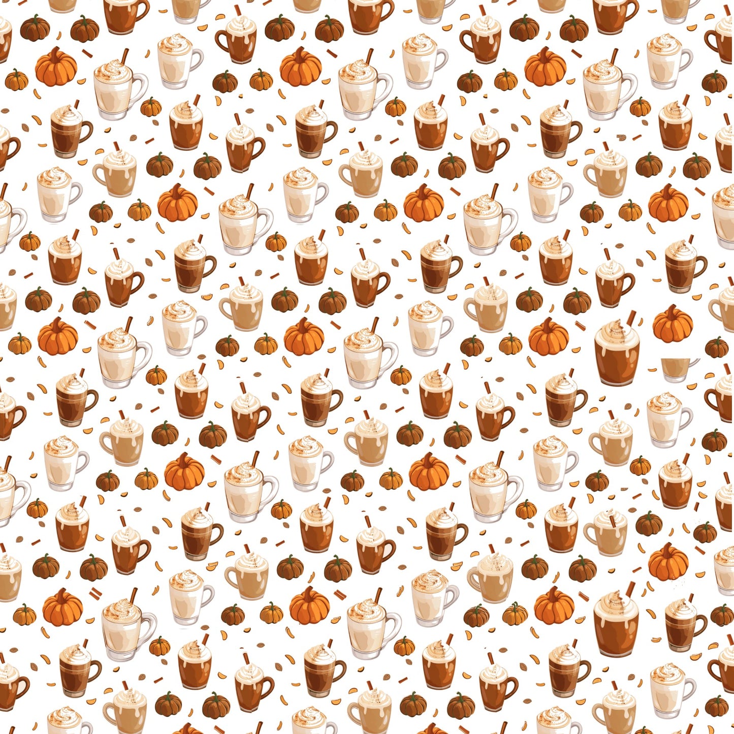 Coffee Scrapbook Paper