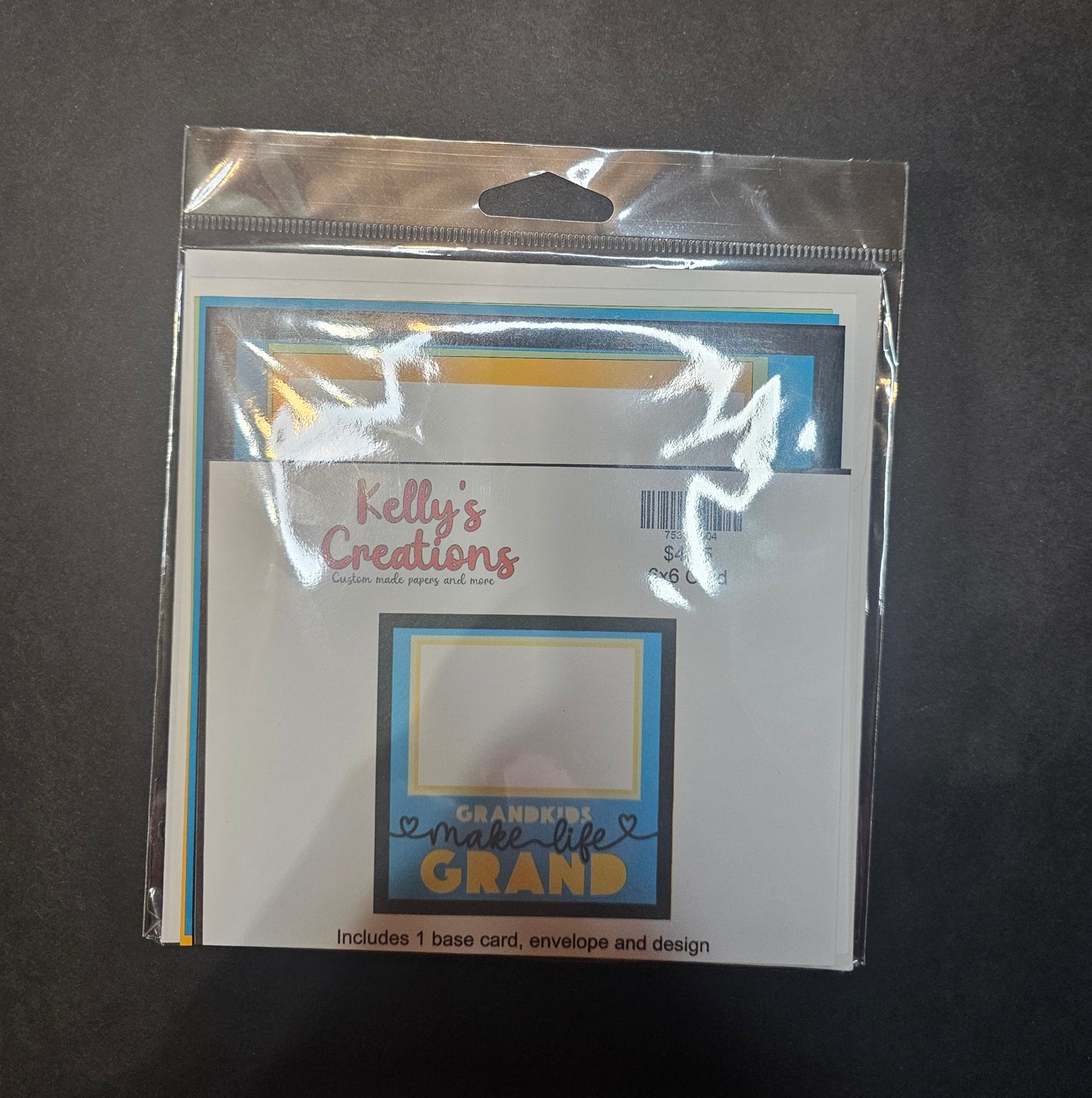 6 x 6 Laser Cut Cards