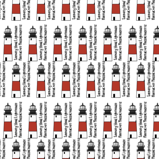 Sankaty Head Lighthouse Scrapbook Paper
