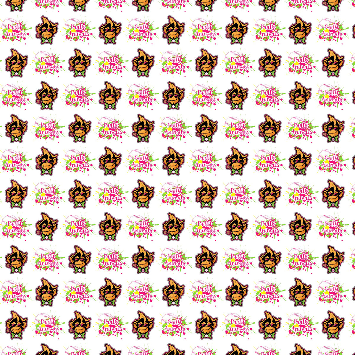 Banana Ball Scrapbook Paper