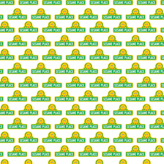 Sesame Place Scrapbook Paper