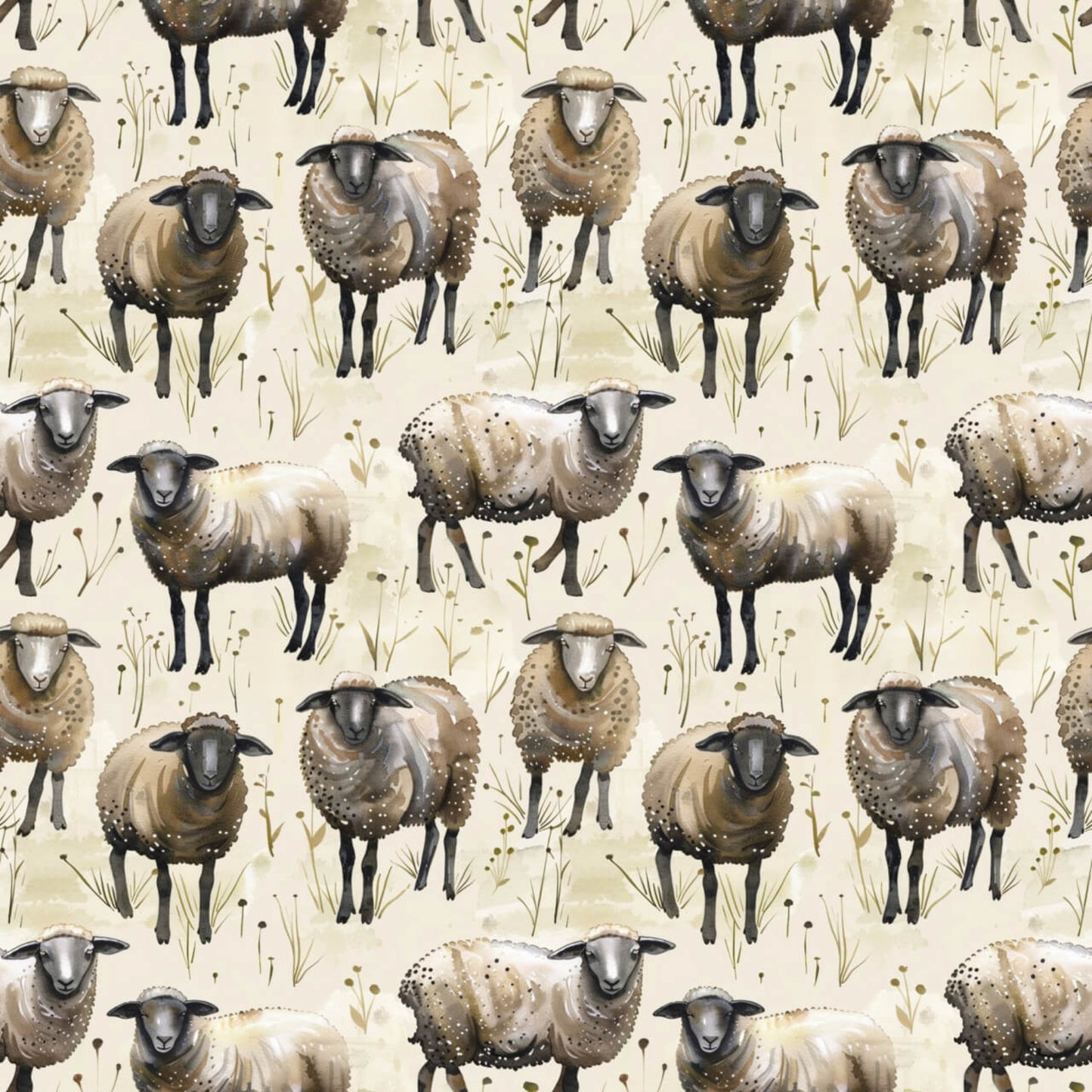 Farm Animals Scrapbook Paper