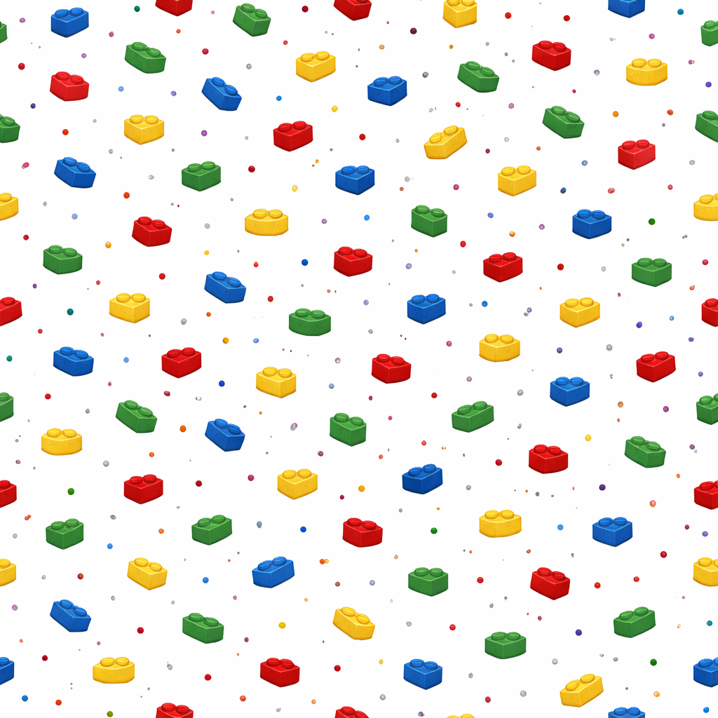Legos scrapbook paper