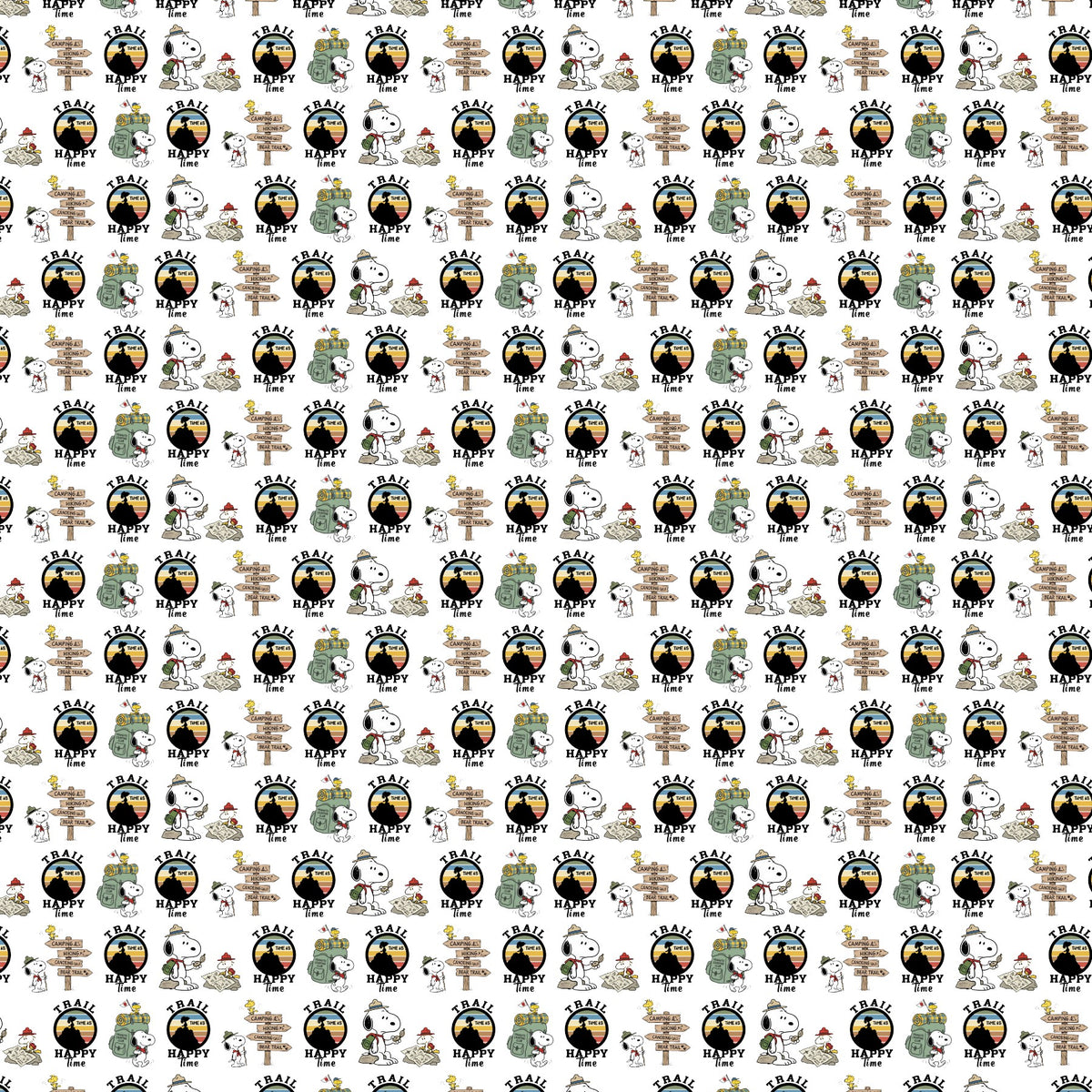 Snoopy Scrapbook Paper