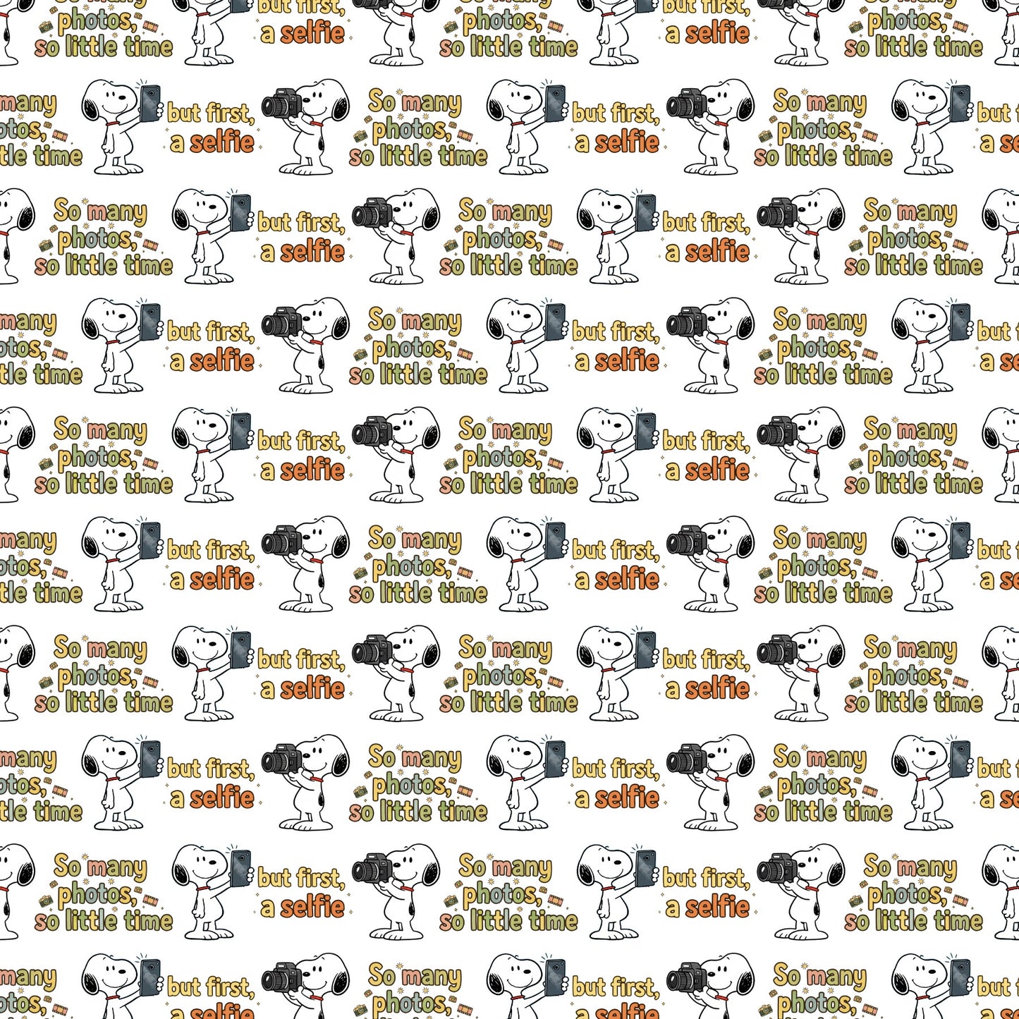 Snoopy Scrapbook Paper