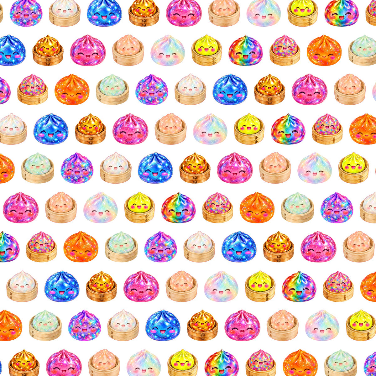 Squishy Dumpling Scrapbook Paper