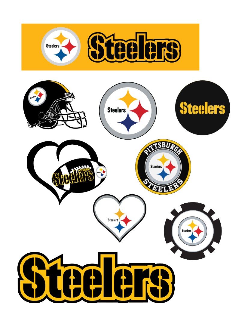 PGH Steelers Scrapbook Paper