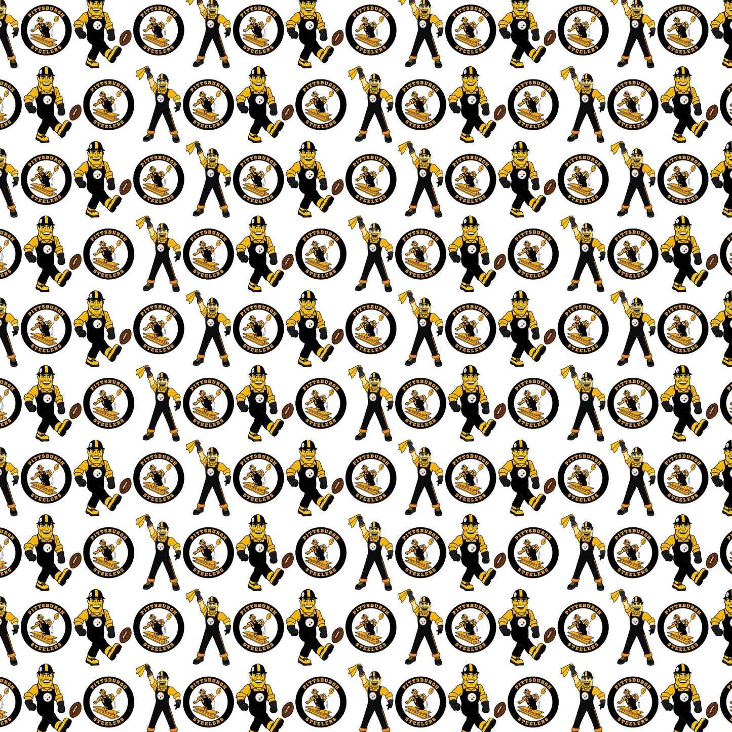 PGH Steelers Scrapbook Paper