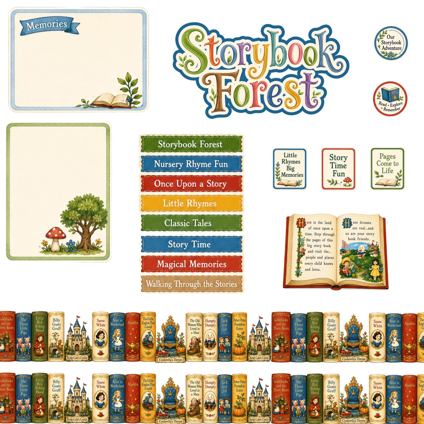Idlewild Park Scrapbook Paper