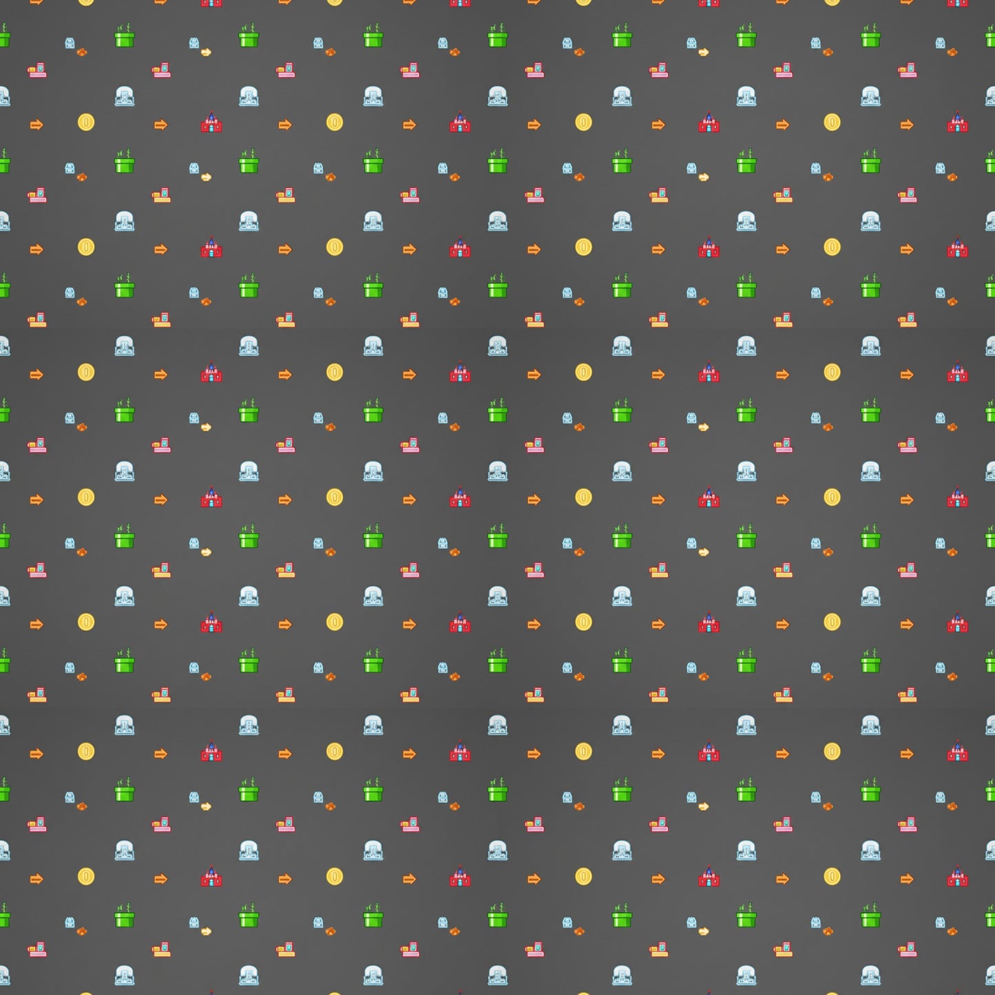 Super Mario Scrapbook Paper
