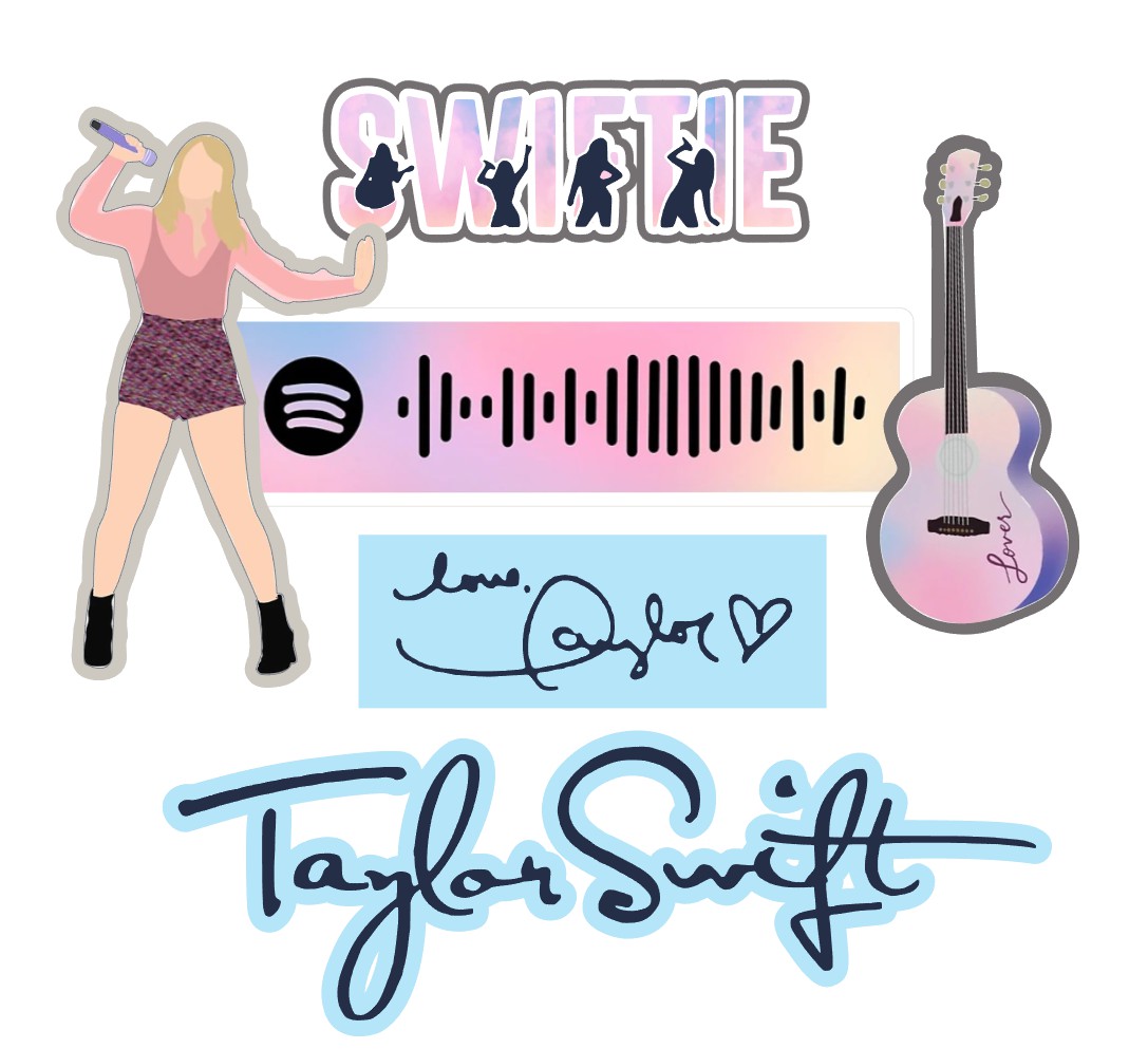 Swift Pastel Embellishments