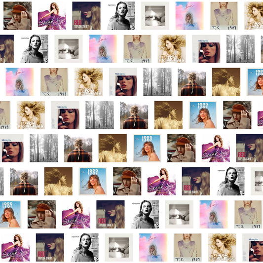 Swift Album Cover Scrapbook Paper