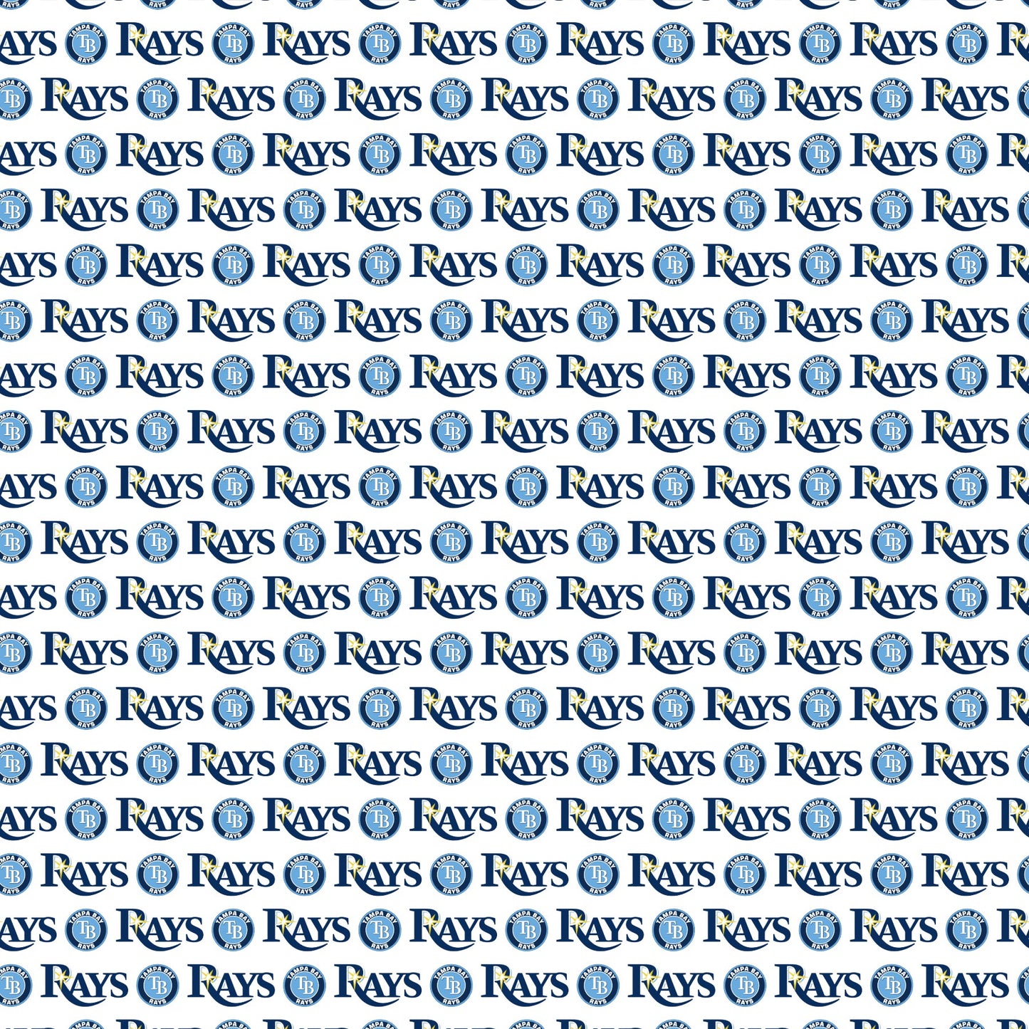 Tampa Bay Rays Scrapbook Paper